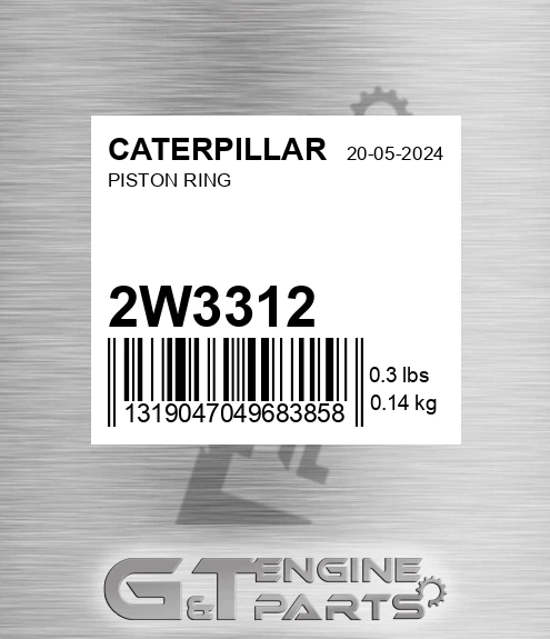 2W-3312 Piston Ring