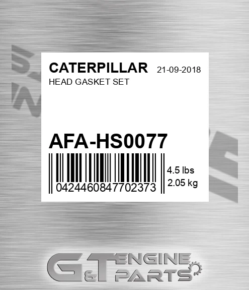 AFA-HS0077 Head Gasket Set