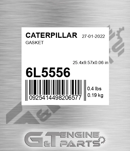 6L5556 Gasket for CATERPILLAR