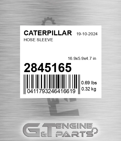 284-5165 Hose Sleeve