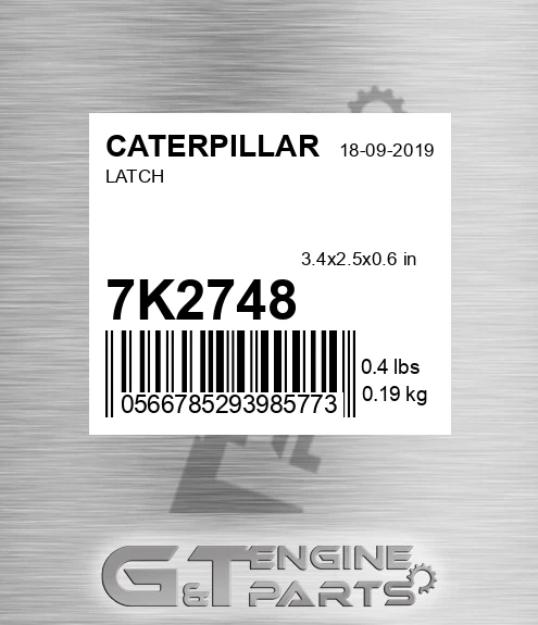 7K2748 Latch