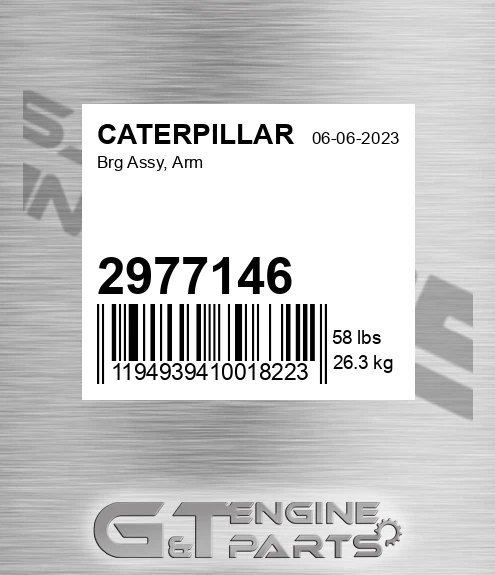 2977146 Brg Assy, Arm for CATERPILLAR