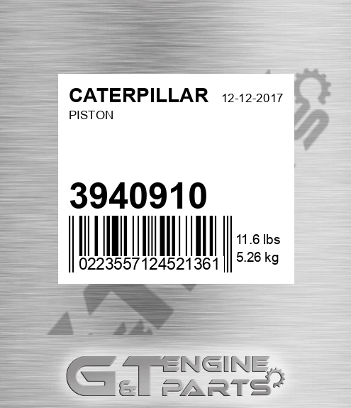 394-0910 Piston