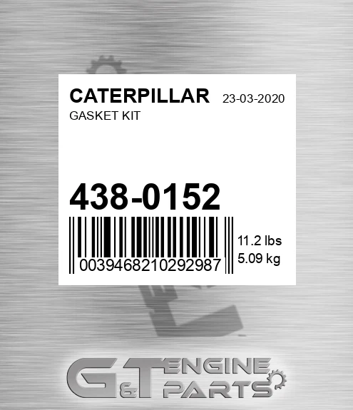 438-0152 Gasket Kit