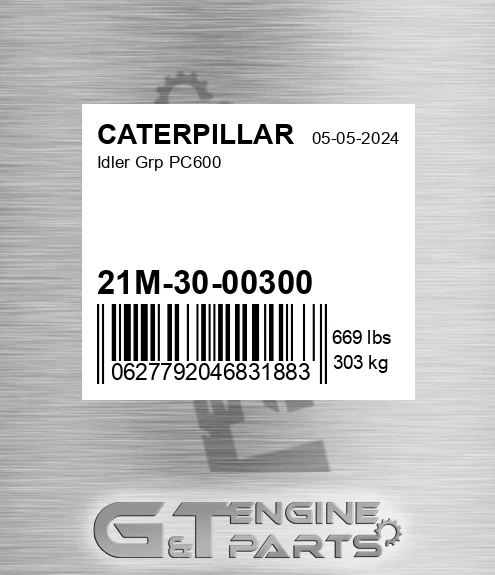 21M-30-00300 Idler Grp Pc600