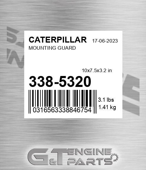338-5320 Mounting Guard