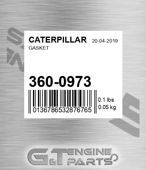 360-0973 Gasket