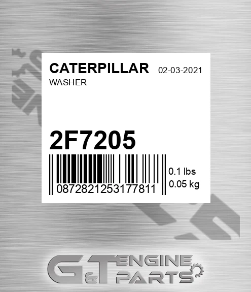 2F-7205 Washer