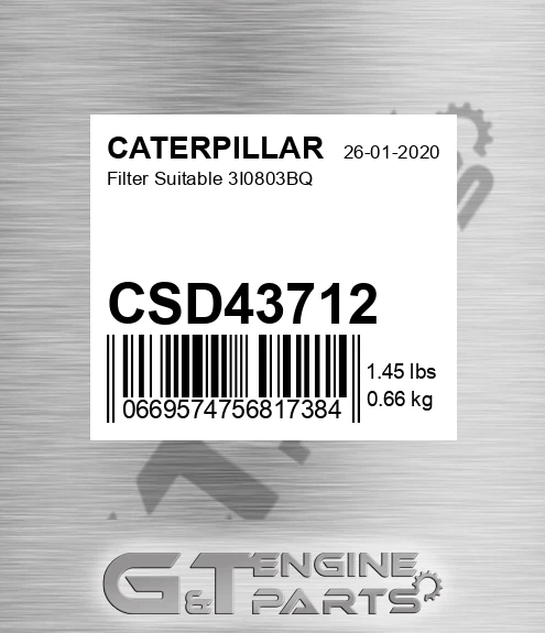 CSD43712 Filter Suitable 3i0803bq