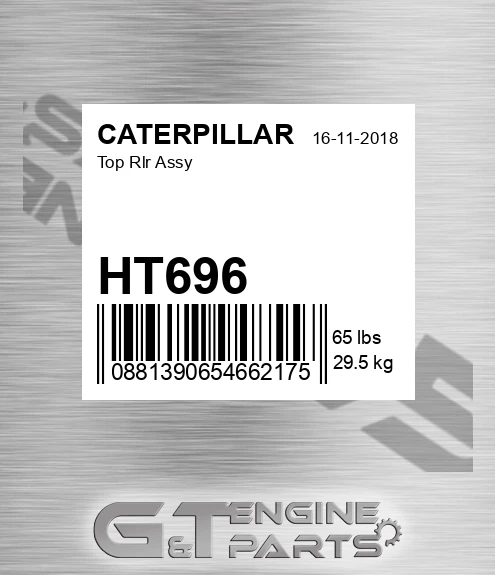 HT696 CATERPILLAR Top Rlr Assy