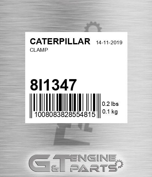 8I1347 Clamp for CATERPILLAR