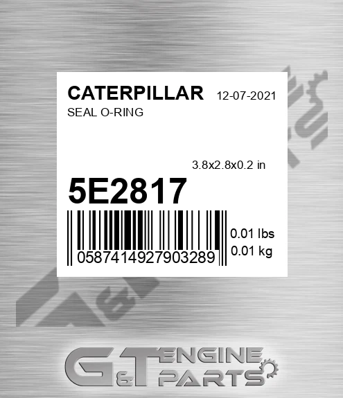 5E-2817 Seal O-ring
