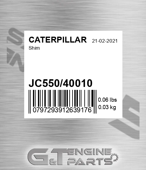 JC550/40010 Shim