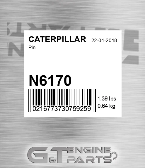 N6170 CATERPILLAR Pin