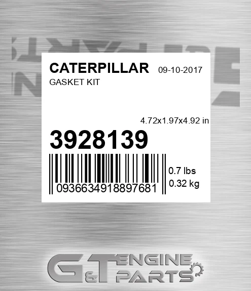 392-8139 Gasket Kit