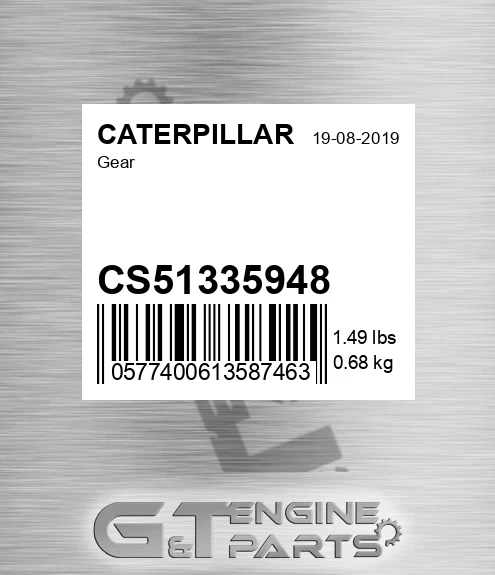 CS51335948 CATERPILLAR Gear