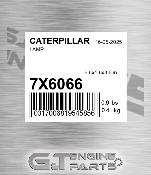7X-6066 Lamp for CATERPILLAR