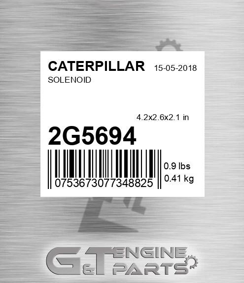 2G-5694 Solenoid for CATERPILLAR