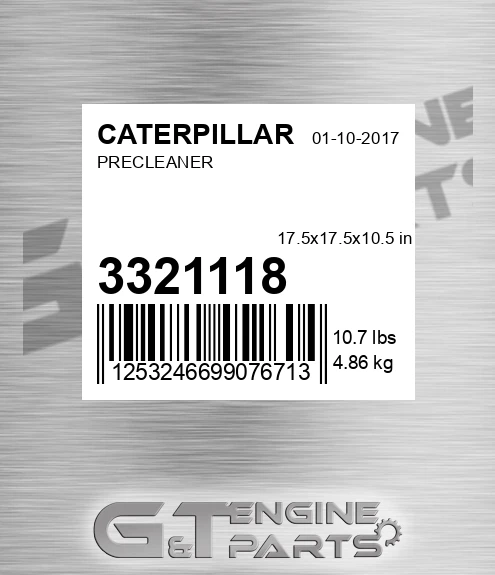 3321118 Precleaner for CATERPILLAR