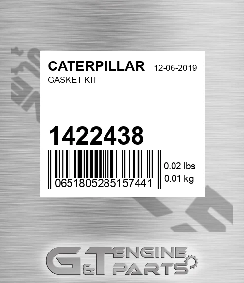 142-2438 Gasket Kit for CATERPILLAR