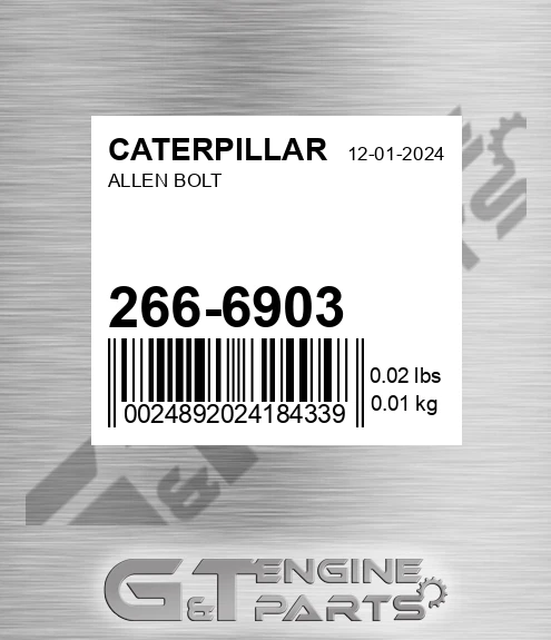 266-6903 Allen Bolt
