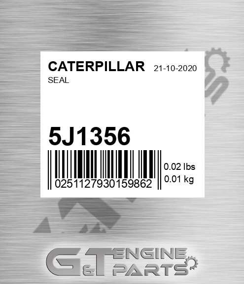 5J-1356 Seal for CATERPILLAR