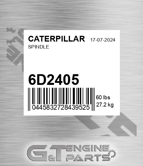 6D2405 Spindle