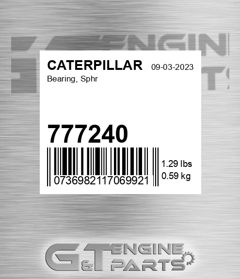 777240 CATERPILLAR Bearing, Sphr