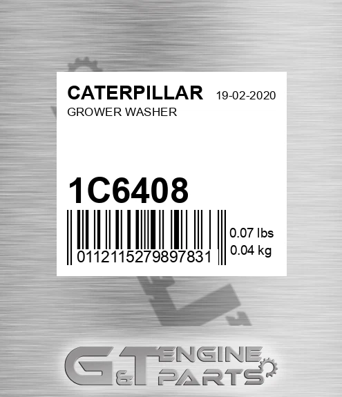 1C-6408 Grower Washer for CATERPILLAR