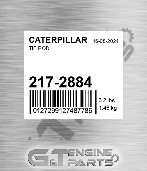 217-2884 Tie Rod for CATERPILLAR