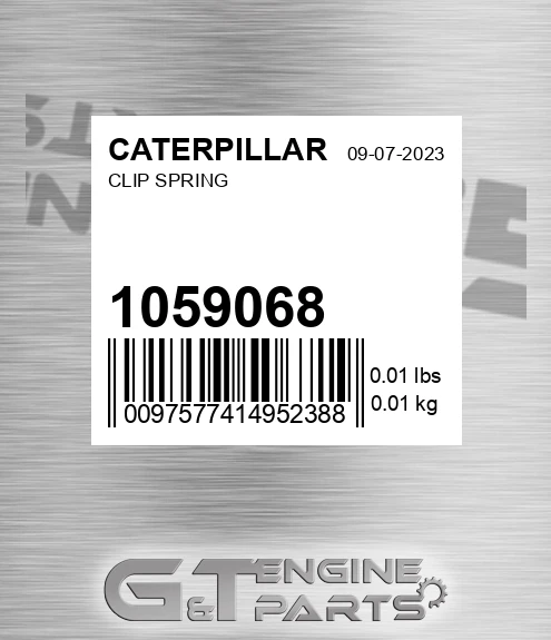 105-9068 Clip Spring for CATERPILLAR