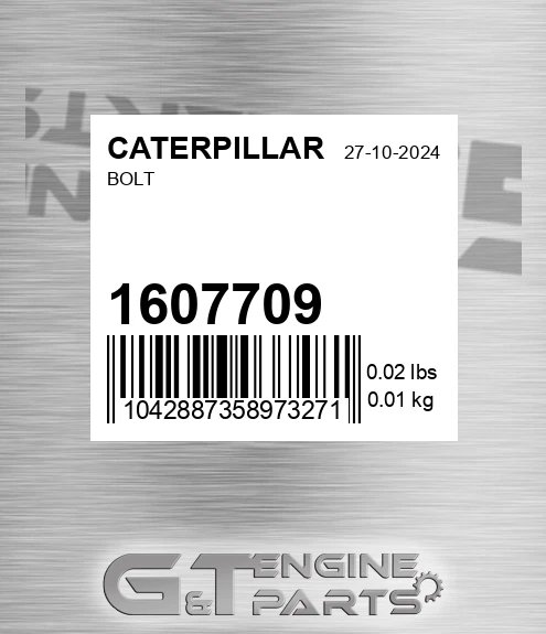 160-7709 Bolt