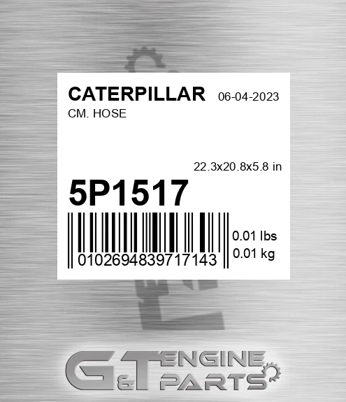 5P-1517 Cm. Hose for CATERPILLAR