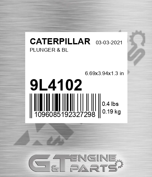 9L4102 Plunger & Bl