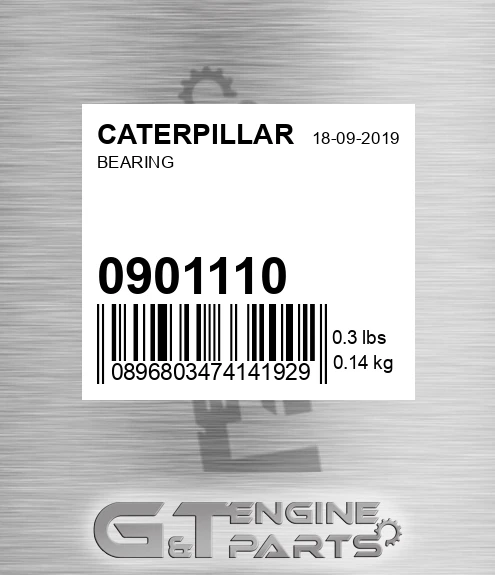 0901110 Bearing for CATERPILLAR