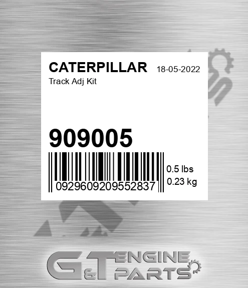 909005 Track Adj Kit for CATERPILLAR