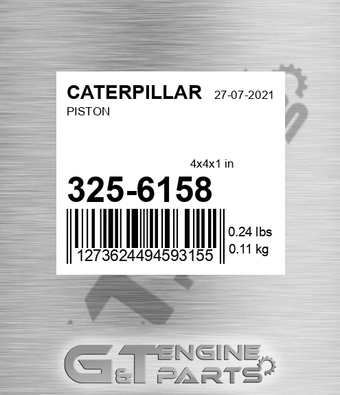 325-6158 Piston for CATERPILLAR