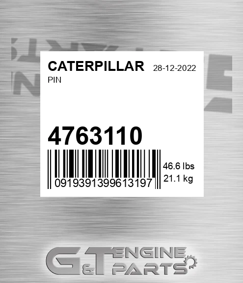 476-3110 Pin for CATERPILLAR