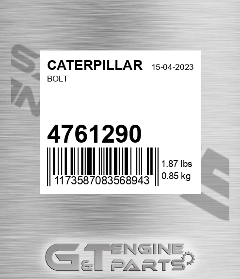 476-1290 Bolt for CATERPILLAR