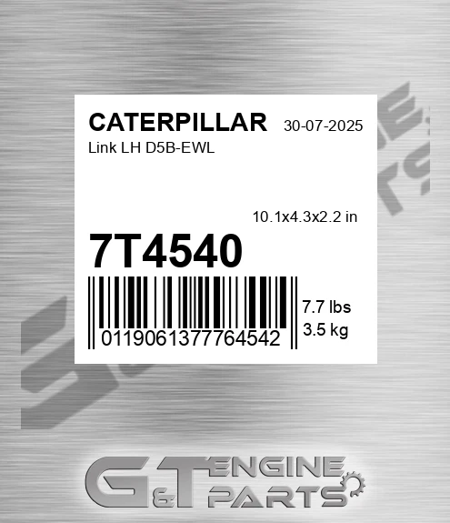 7T4540 Link Lh D5b-ewl for CATERPILLAR