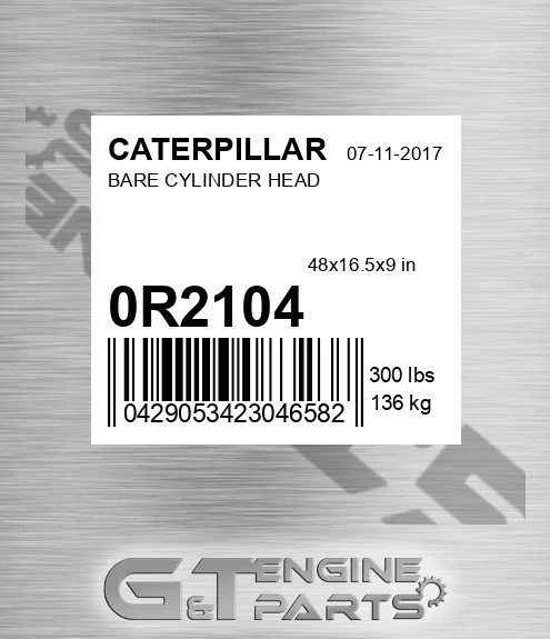 0R2104 Cylinder Head for CATERPILLAR