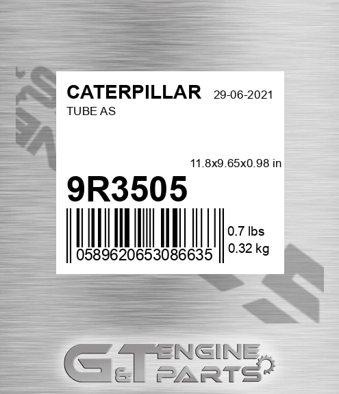 9R3505 Tube As for CATERPILLAR