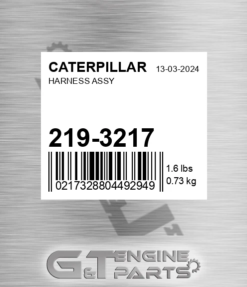 219-3217 Harness Assy