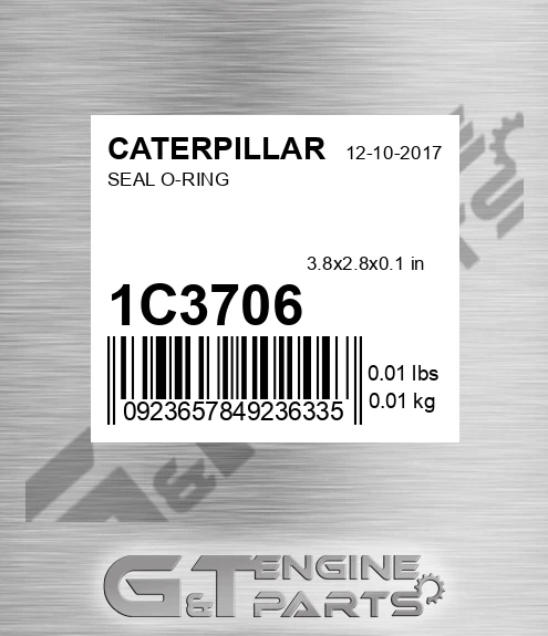 1C-3706 Seal O-ring for CATERPILLAR