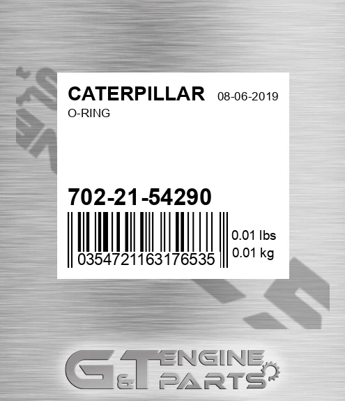 702-21-54290 O-ring
