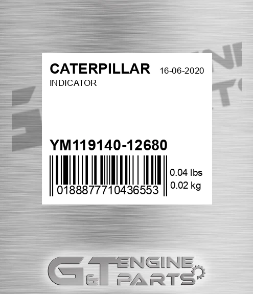 YM119140-12680 Indicator
