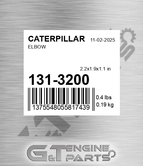 131-3200 Elbow for CATERPILLAR