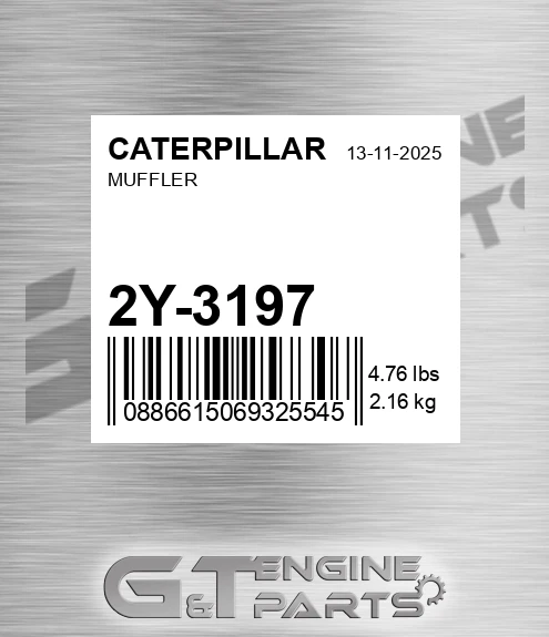 2Y-3197 Muffler