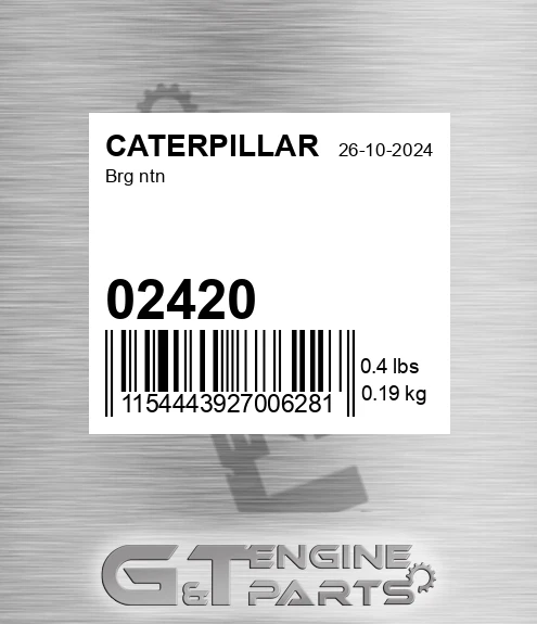 02420 Brg Ntn