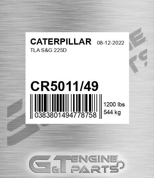 CR5011/49 Tla S&g 225d for CATERPILLAR